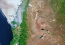 Incendios en Chile: las imágenes satelitales que muestran la magnitud de la ola de fuegos, la más mortífera de la última década en el país