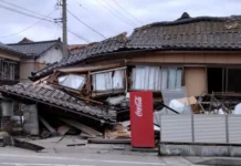Las imágenes del fuerte terremoto que sacudió a Japón en Año Nuevo