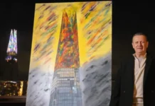 Gustavo Zuluaga, el artista colombiano que inspiró la iluminación navideña del rascacielos más alto de Londres