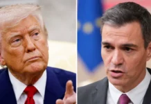 Trump anuncia que cortará «todo el comercio con España» por la negativa de Pedro Sánchez a que EE.UU. use sus bases militares contra Irán