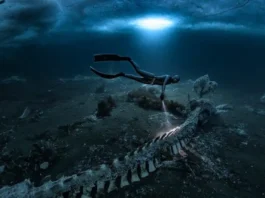 «Hay huesos por todas partes»: los cementerios de ballenas que transforman las profundidades del mar