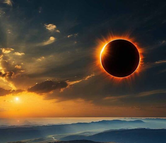 El increíble viaje para fotografiar un eclipse desde un glaciar en Chile