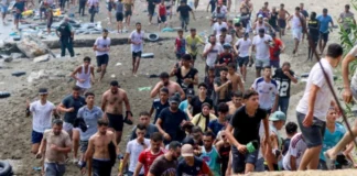 «La situación está fuera de control»: España moviliza al ejército ante el cruce de más de 50.000 migrantes desde Marruecos a Ceuta; al menos 41 muertos