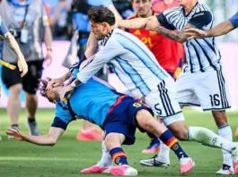 La FIFA sanciona con 10 partidos al argentino Leandro Paredes por el altercado con jugadores de España tras la final del Mundial 2026